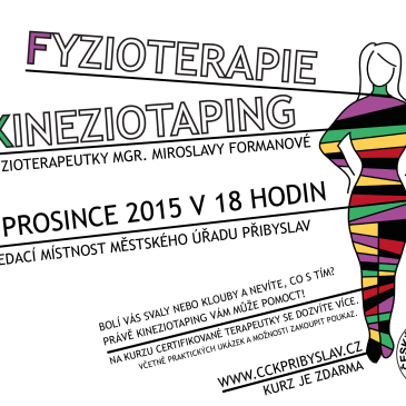 Fyzioterapie a kineziotaping 9. 12. 2015