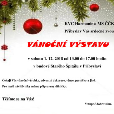 Vánoční výstava 1. 12. 2018