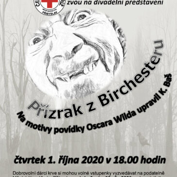 Divadelní představení pro dobrovolné dárce krve 1. 10. 2020